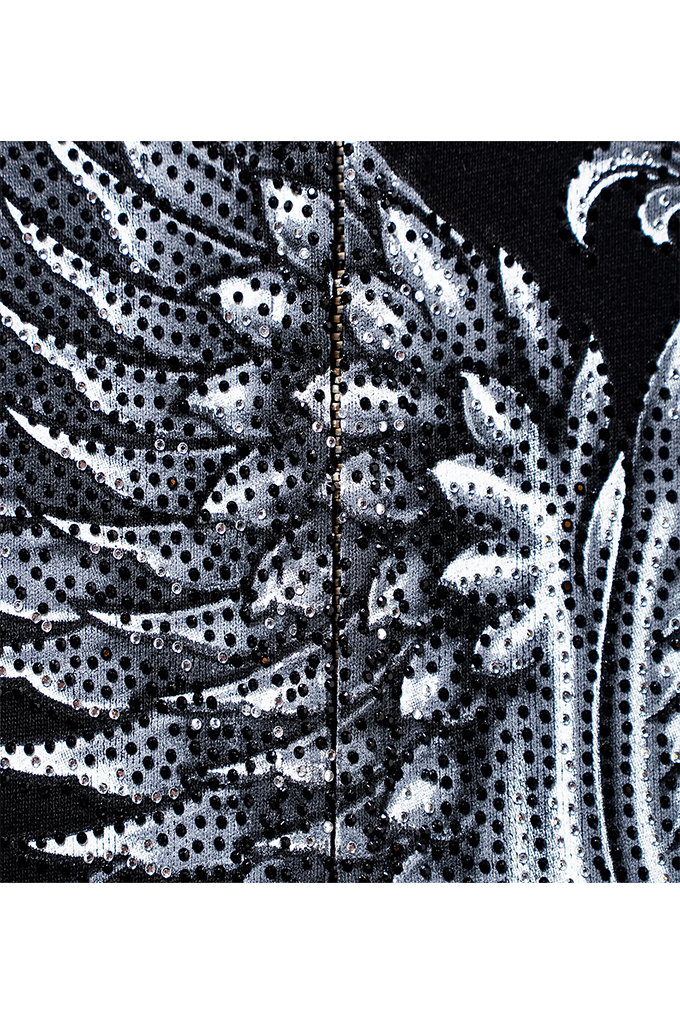 Affliction x Fuerza Regida Crazyz Zip Hoodie