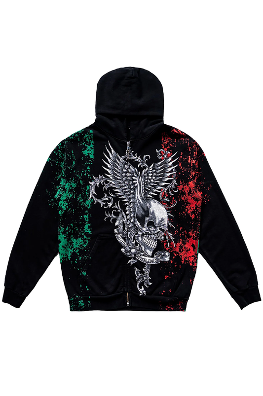 Affliction x Fuerza Regida Crazyz Zip Hoodie