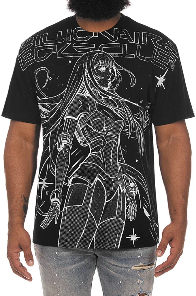 Billionaire Boys Club BB Anime SS Knit Tee (Oversized)