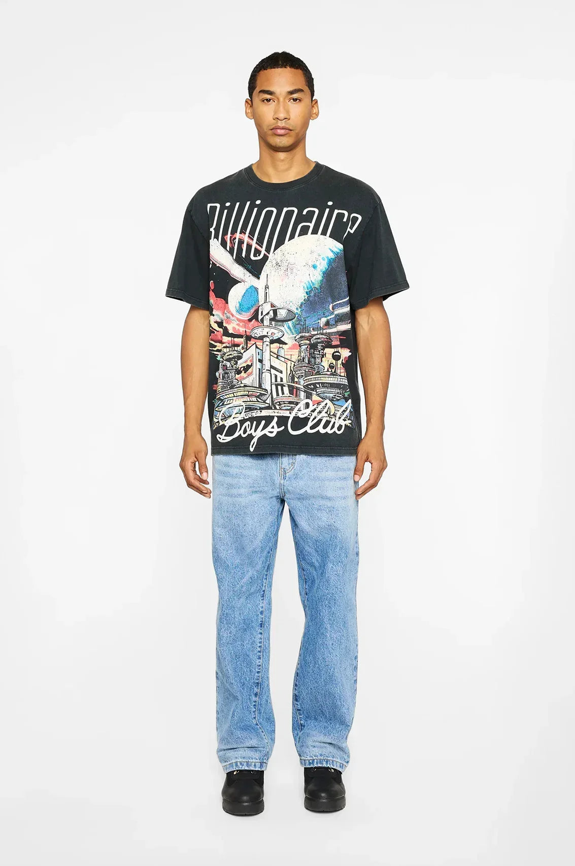 Billionaire Boys Club BB Skycity SS Knit Tee (Oversized)