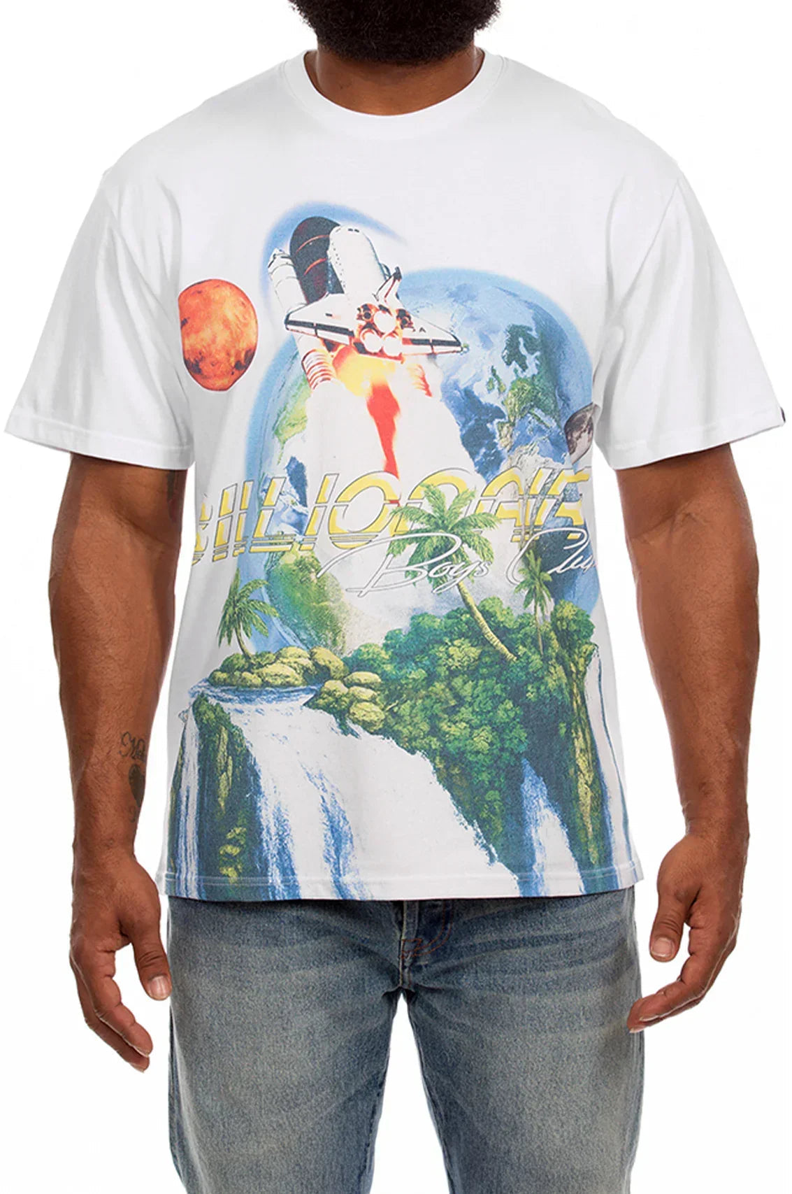 Billionaire Boys Club BB Waterfalls SS Knit Tee (Oversized Fit)