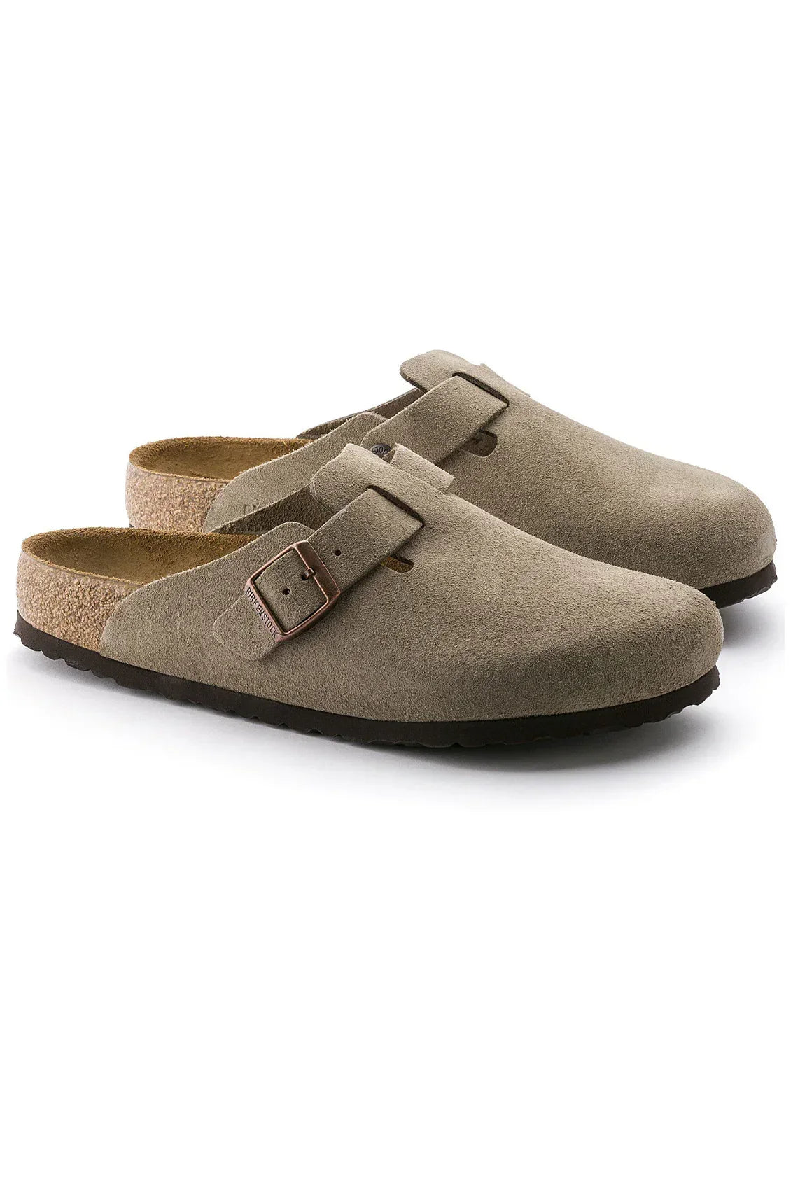 Birkenstock Boston Soft Footbed Suede Clogs (Regular Fit)