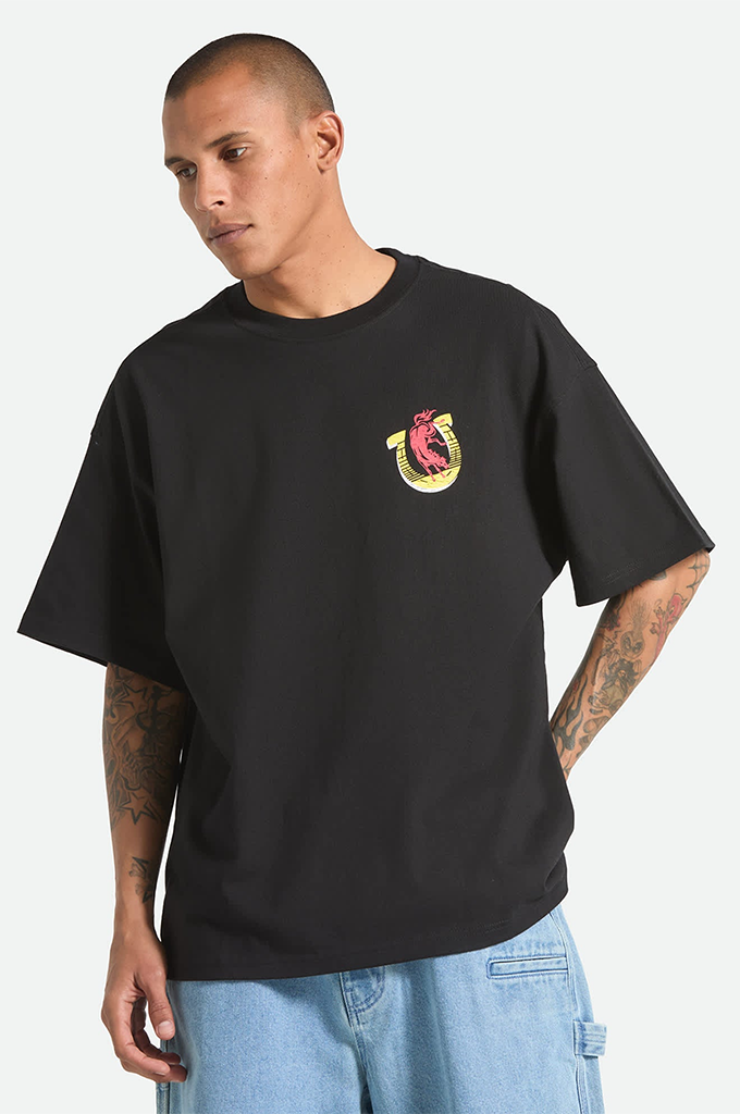 Brixton Colt 45 Everytime Short Sleeve Tee (Oversized)