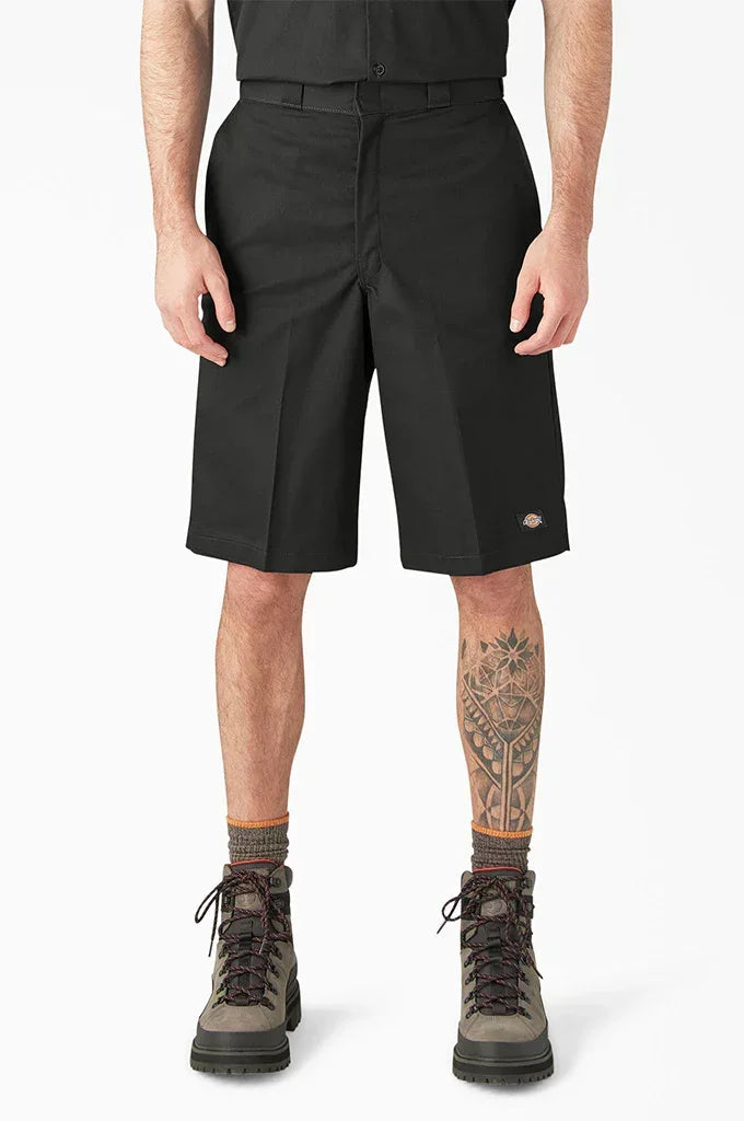 Dickies Loose Fit Flat Front Work Shorts 13"