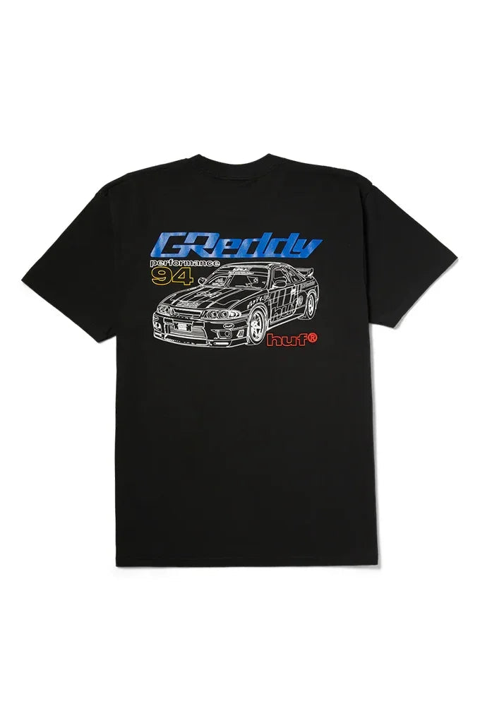 HUF x GReddy Diagram Tee