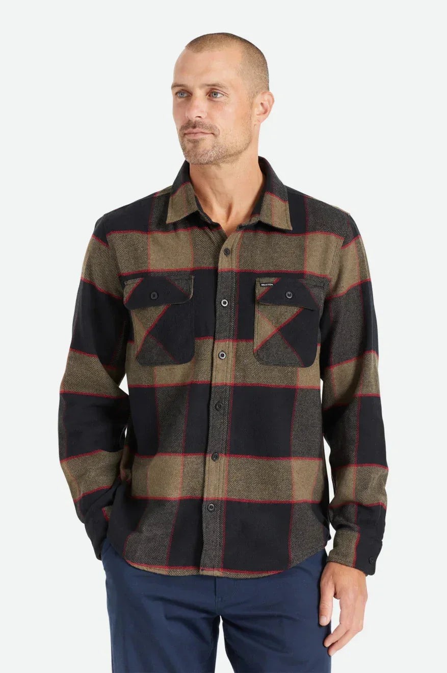 Brixton Bowery Long Sleeve Flannel