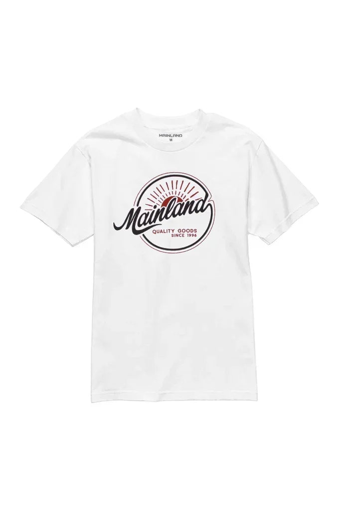 Mainland Circle Script Tee