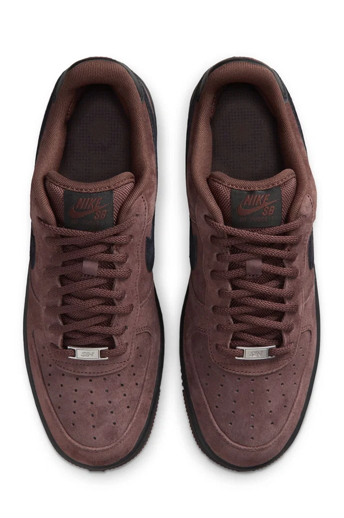 Nike SB Air Force 1 'AF-1' Skate Shoes (Light Chocolate/Black)
