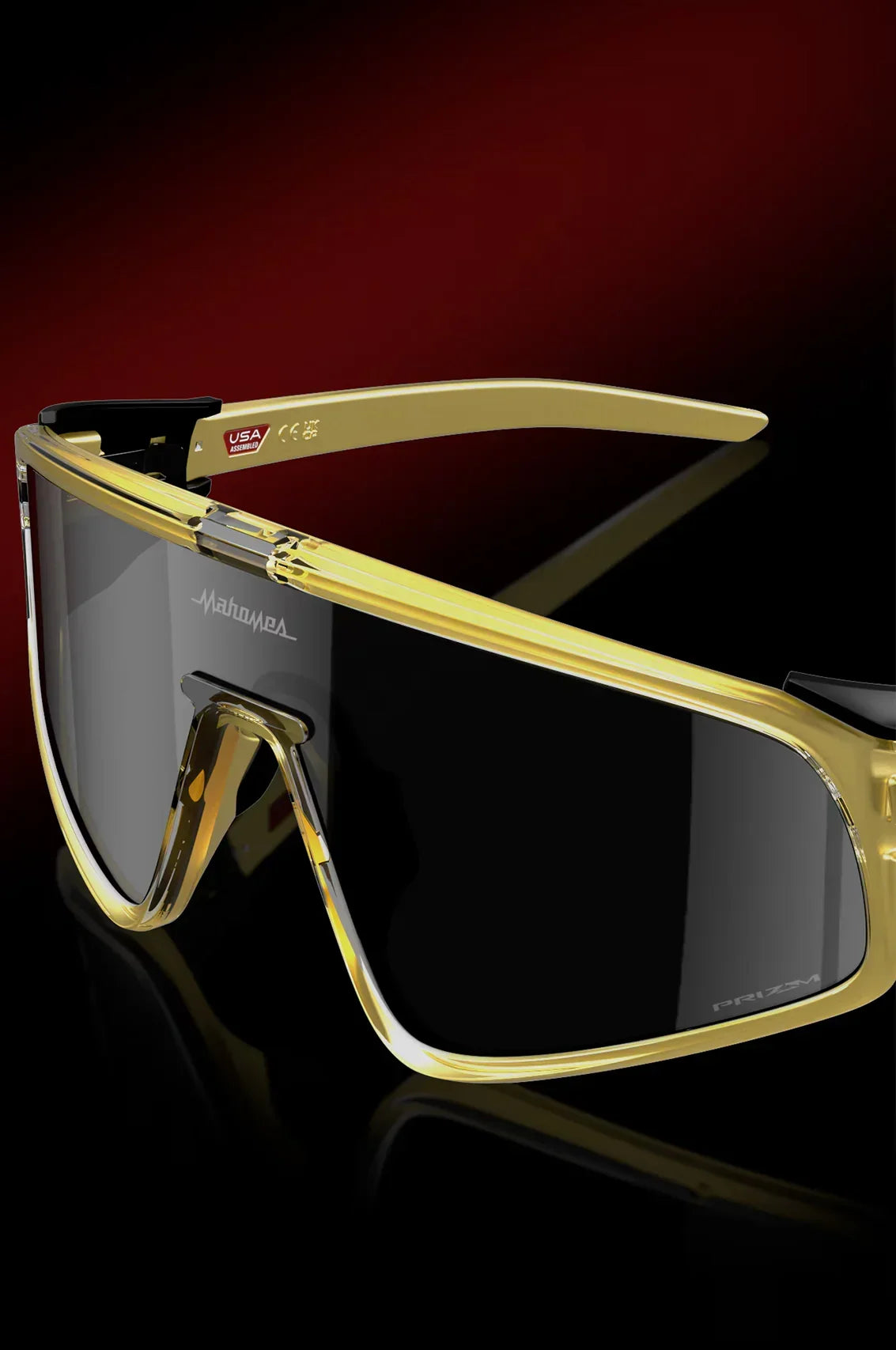 Oakley Latch Panel Patrick Mahomes II Collection Prizm Black Sunglasses