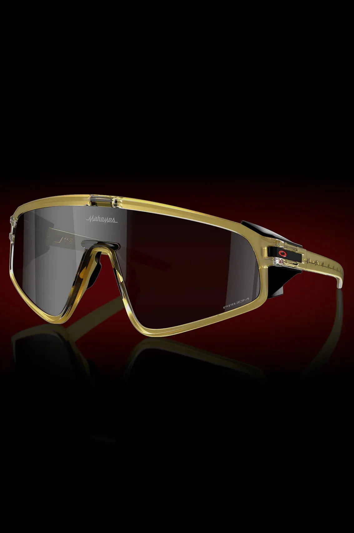 Oakley Latch Panel Patrick Mahomes II Collection Prizm Black Sunglasses