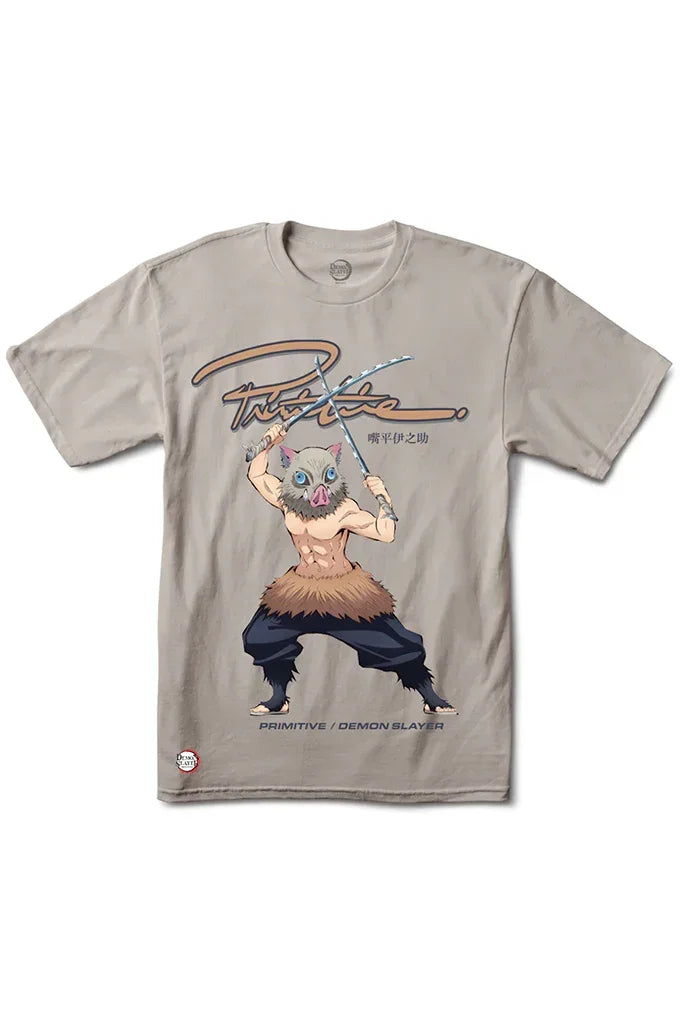 Primitive X Demon Slayer Inosuke Tee