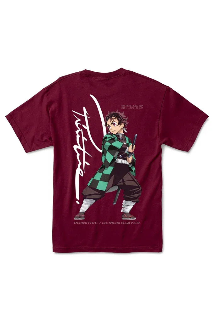 Primitive X Demon Slayer Tanjiro Tee