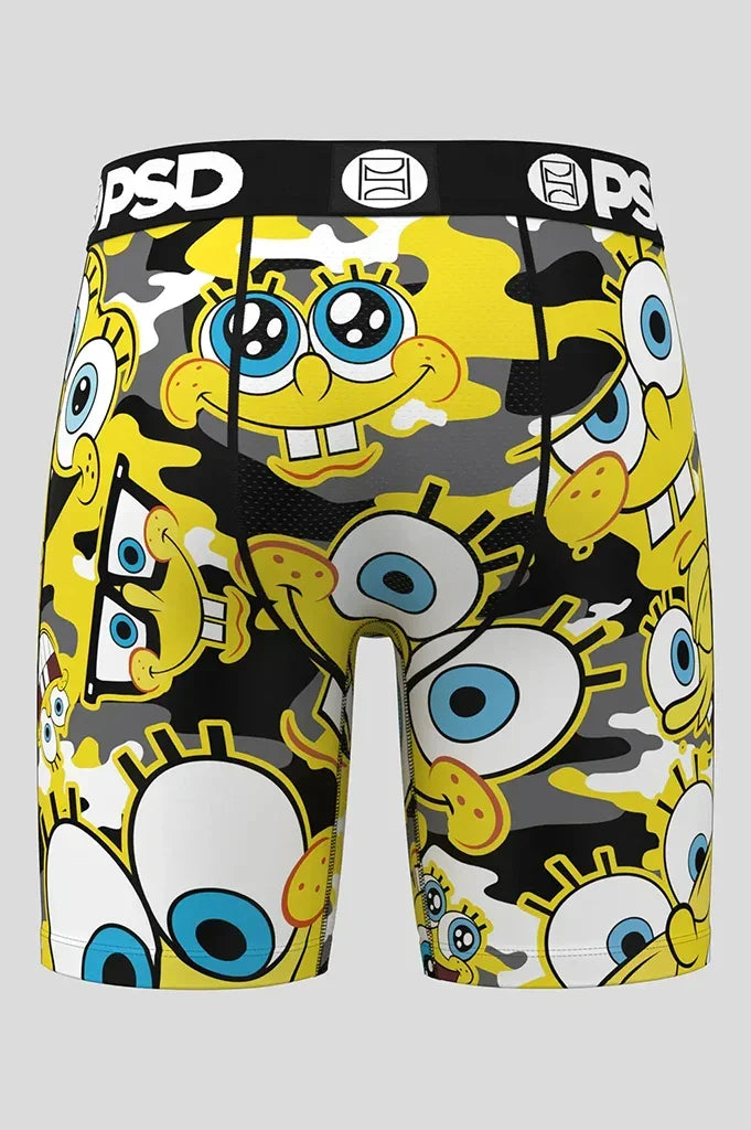 PSD Spongebob Squarepants Camo Boxer Brief Underwear