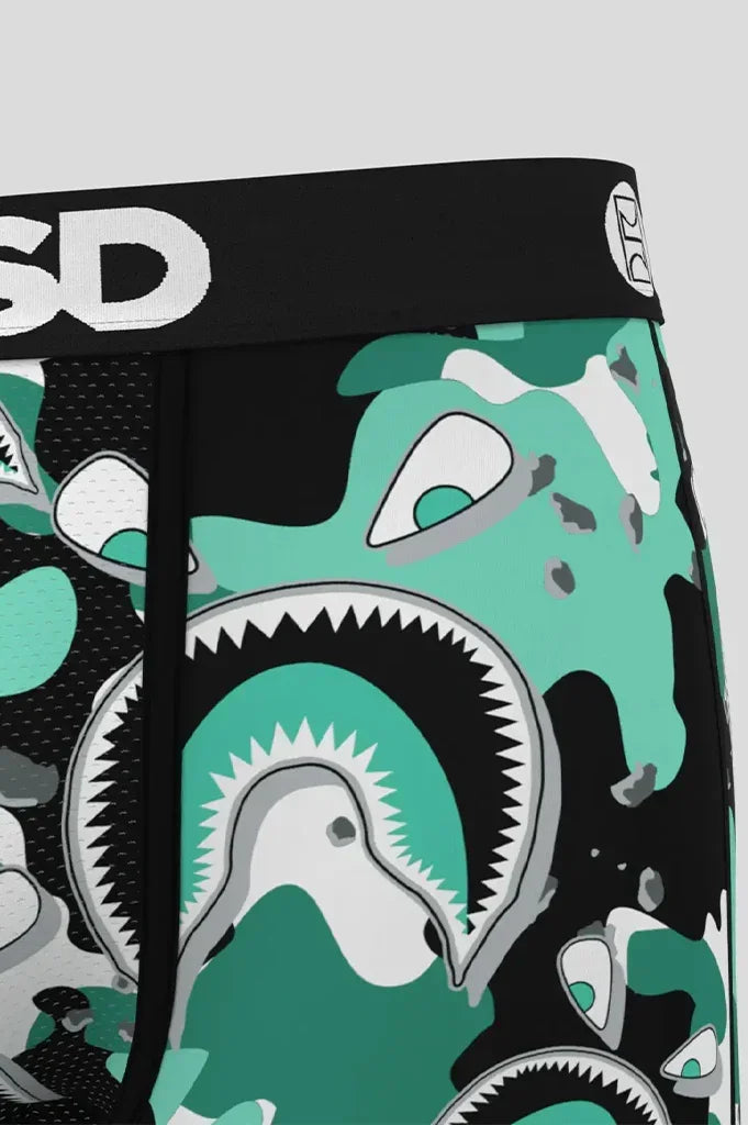PSD Warface Aqua Shark Boxer Brief Underwear