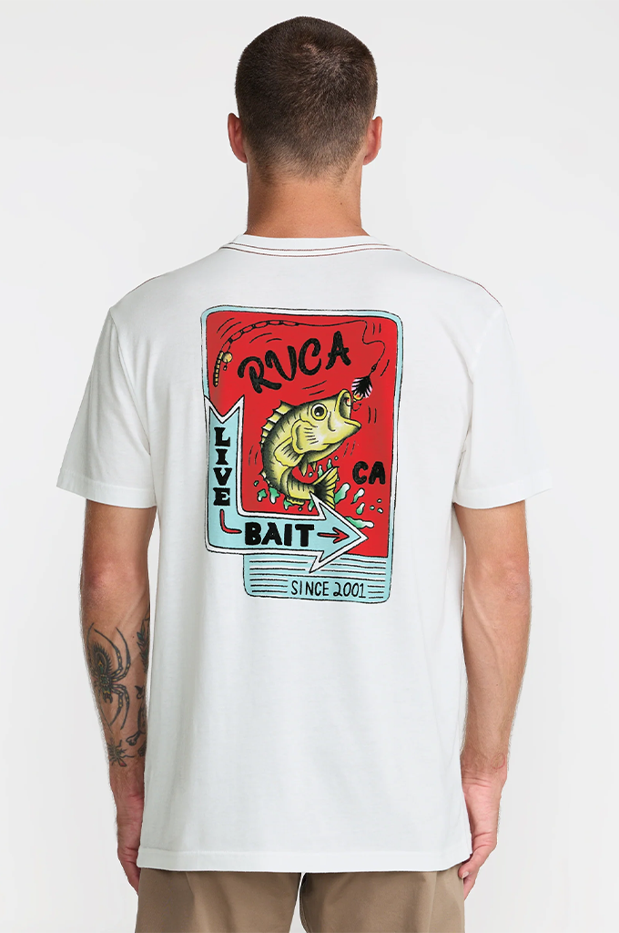 RVCA Live Bait SS Tee