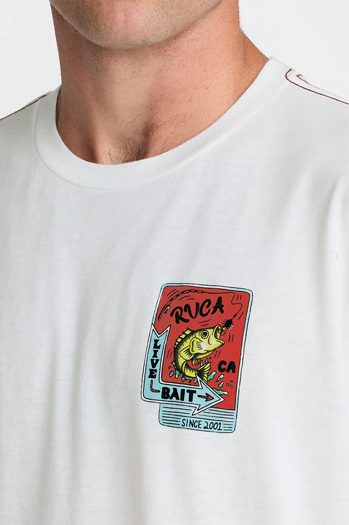 RVCA Live Bait SS Tee