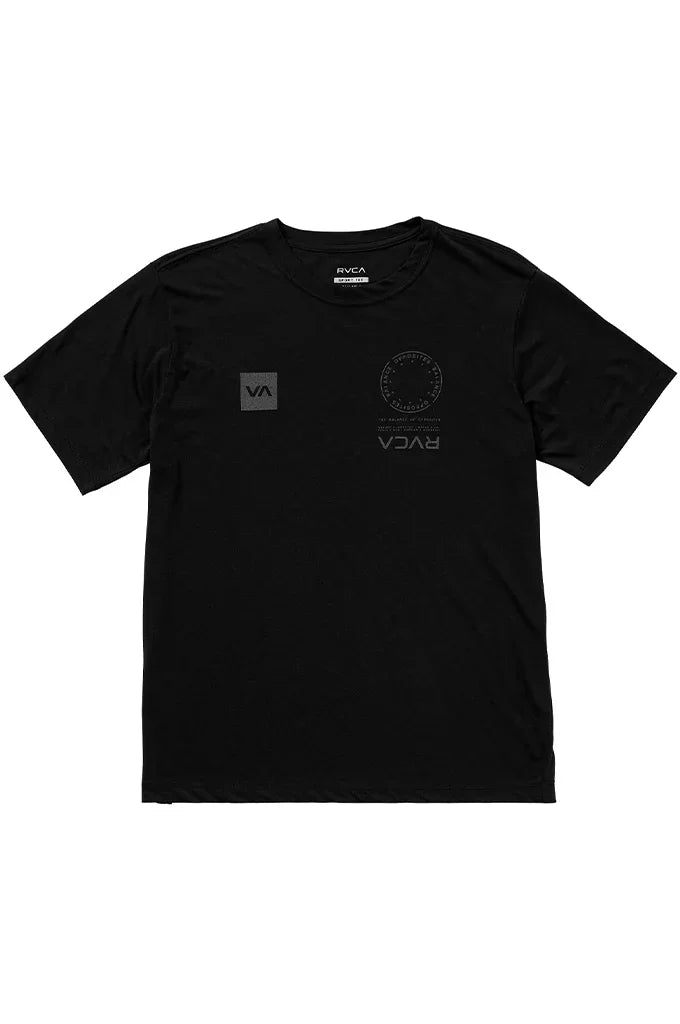 RVCA VA Mark Reflective Short Sleeve Sport Tee