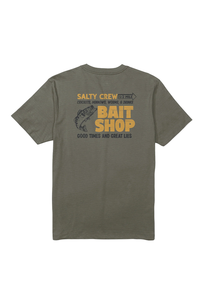 Salty Crew Bait Shop Short Sleeve Tee