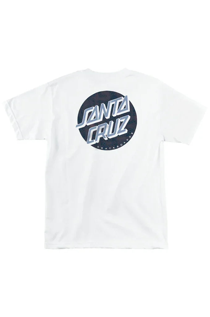 Santa Cruz Absent Topo Dot SS Regular Fit Tee