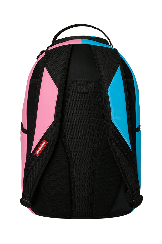Sprayground Shark Central Cotton Candy Clash Split Backpack