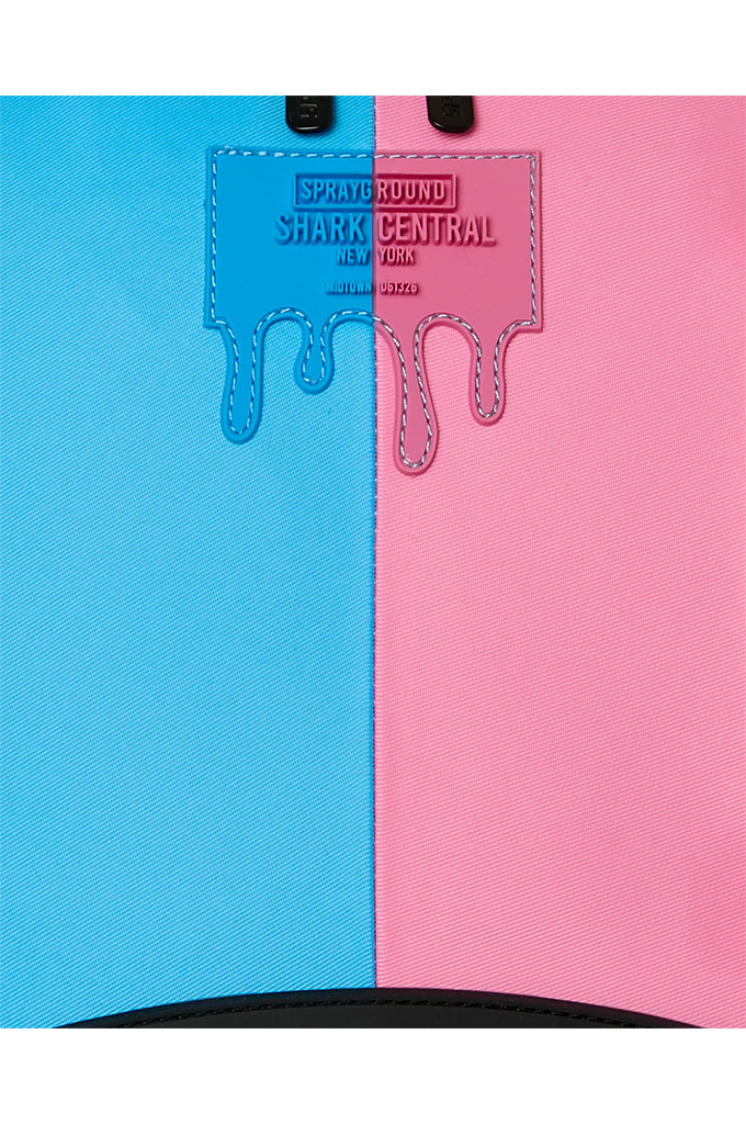 Sprayground Shark Central Cotton Candy Clash Split Backpack