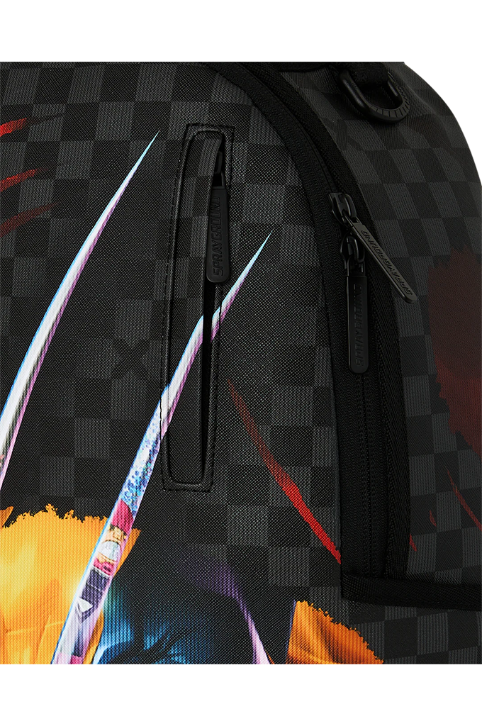 Sprayground Marvel Wolverine Sharkmouth Official Collab - Dont Mess With Me Backpack