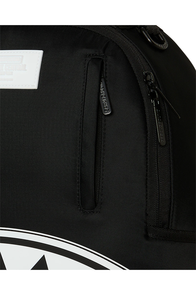 Sprayground Shark Central 2 Black White Nylon Backpack