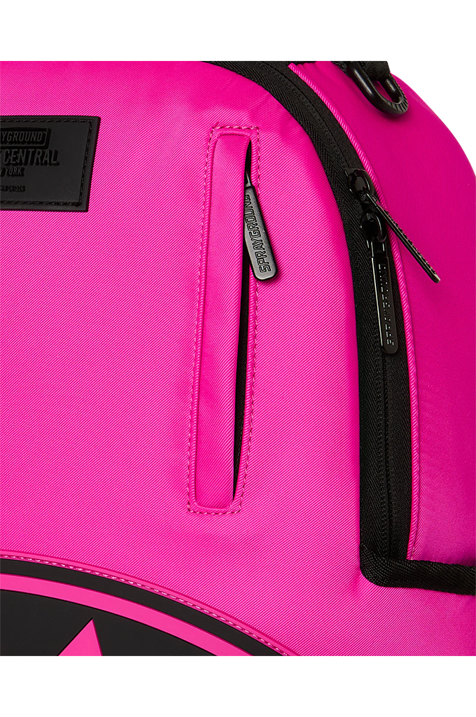 Sprayground Shark Central 2 Pink Code Stencil Backpack
