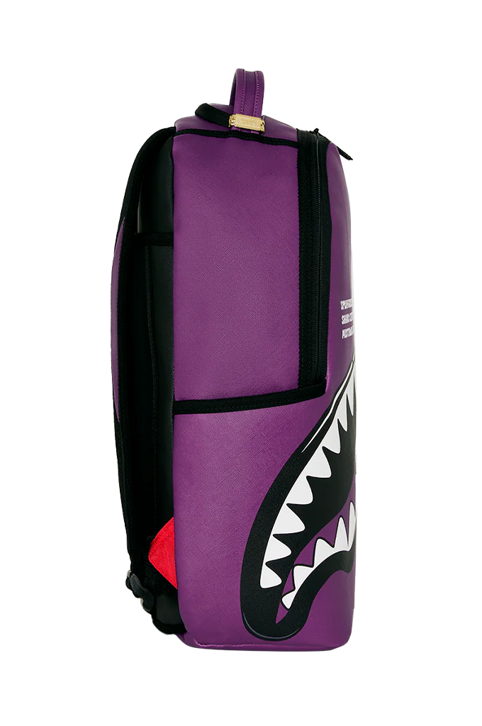 Sprayground Shark Central Bubbly Purple Bubble Shark Backpack