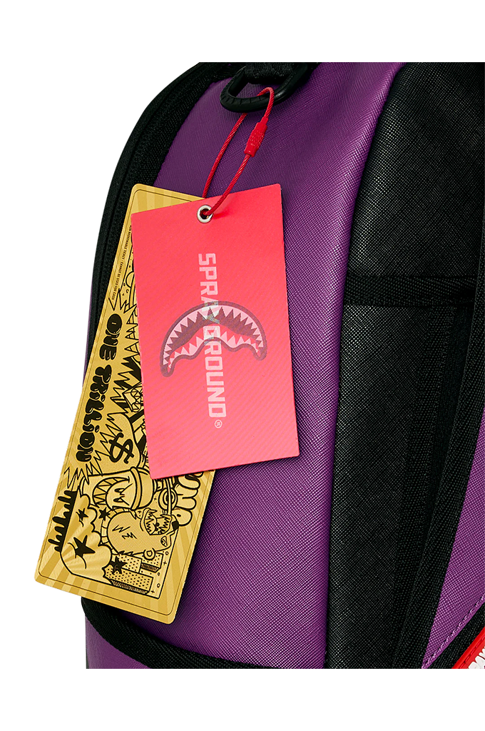 Sprayground Shark Central Bubbly Purple Bubble Shark Backpack