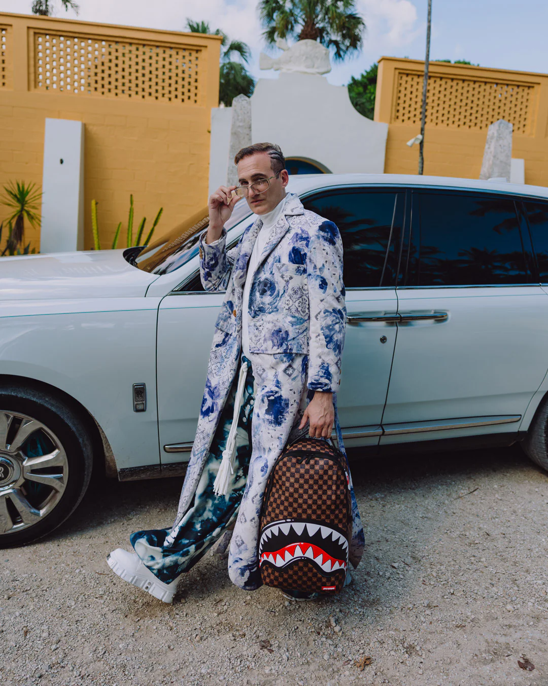 Sprayground Sharks In Paris WTF Bubbly Grin & Grind Backpack