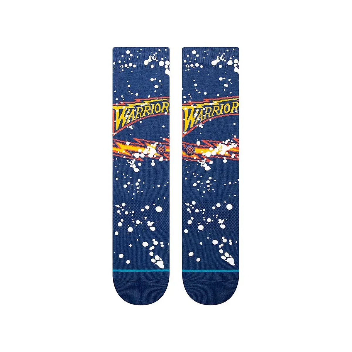 Stance Overspray Golden State Warriors Crew Socks