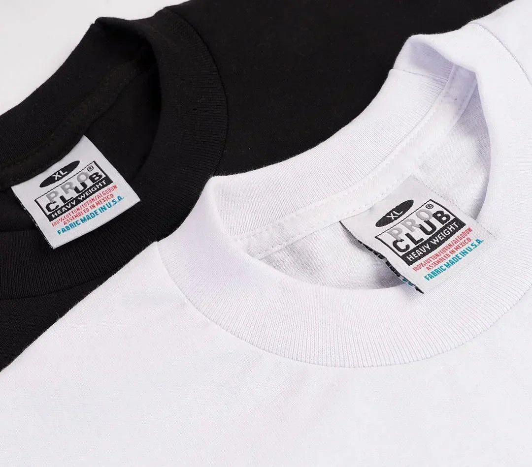 Pro Club Men's Heavyweight Cotton Short Sleeve Tee